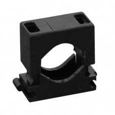 Στηρίγματα Καλωδίων Τοίχου & Οροφής 17-24mm Μαύρο (Συσκ. 50τεμ.) 